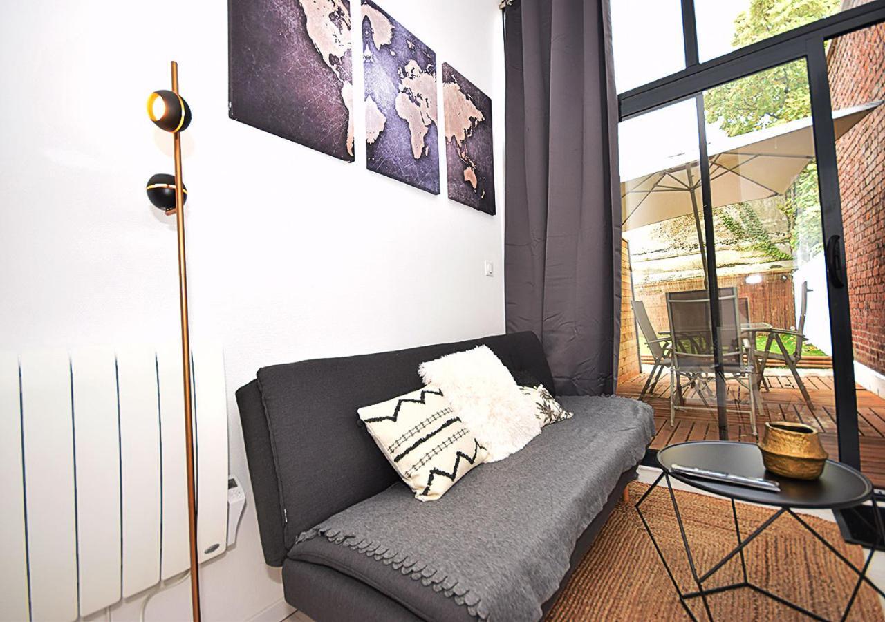 Hyper Centre Valenciennes - Wifi - Terrasse - Tramway - Lerelaisdodile2 Apartment Ngoại thất bức ảnh